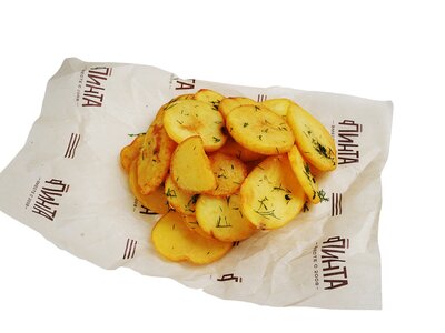 Картофельные слайсы
