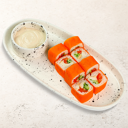 Мамин ролл с курицей