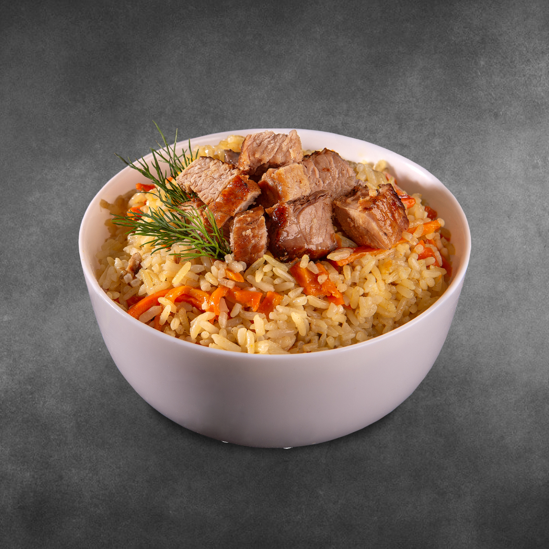 Плов с мясом цыпленка