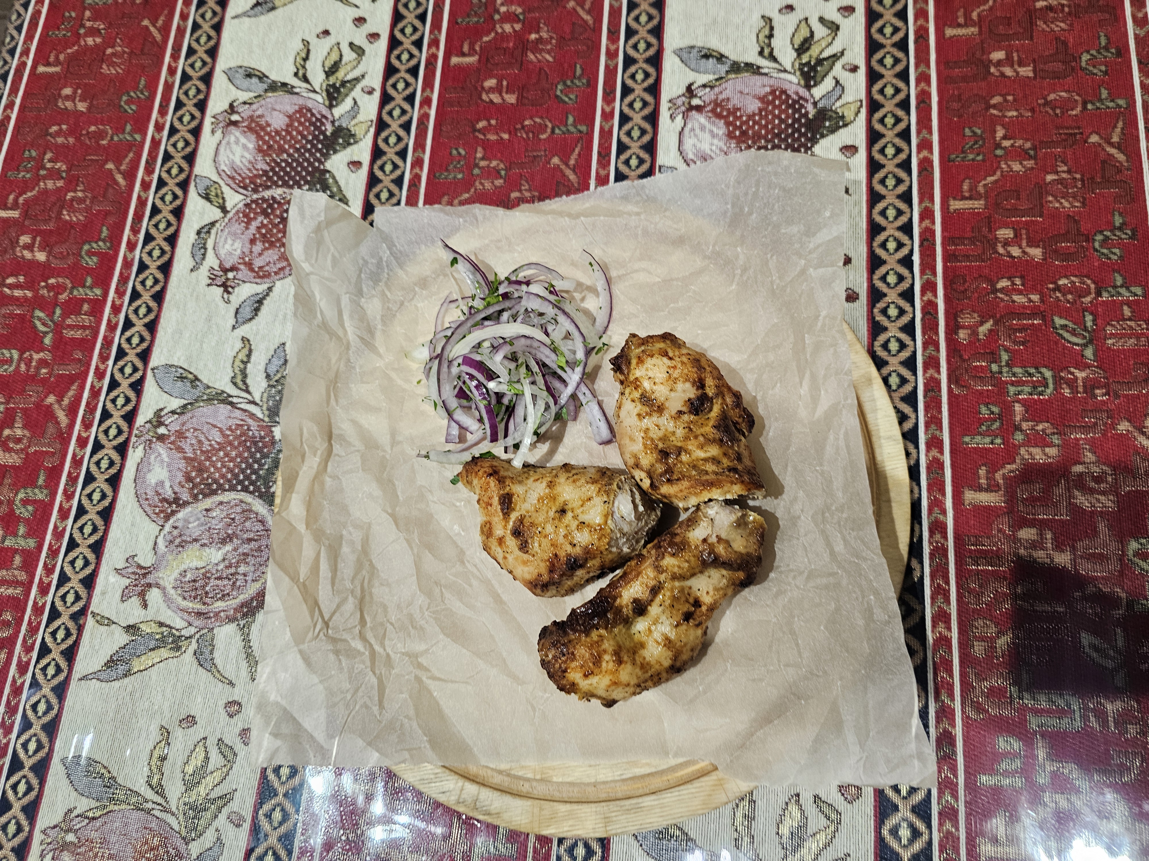 Шашлык из куриного филе