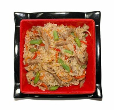 Острый рис с цыпленком