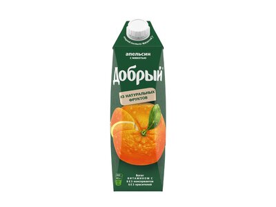 Сок Добрый апельсиновый 1 л
