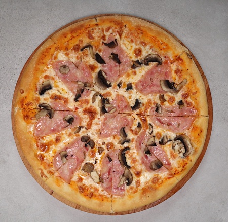 Ветчина и грибы