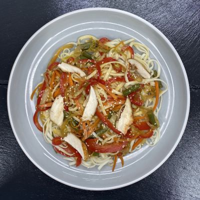 Wок с курицей