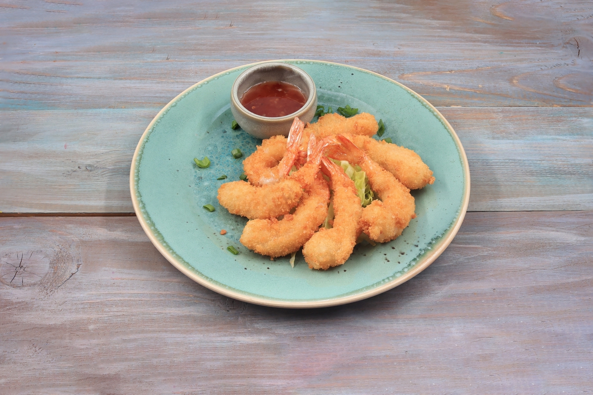 Креветки темпура