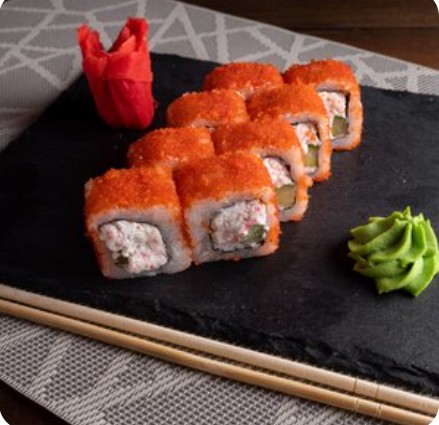 Калифорния с крабом