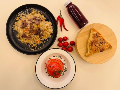 Комбо с пловом и самсой