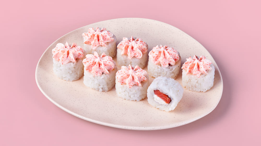 Ролл Лава лосось