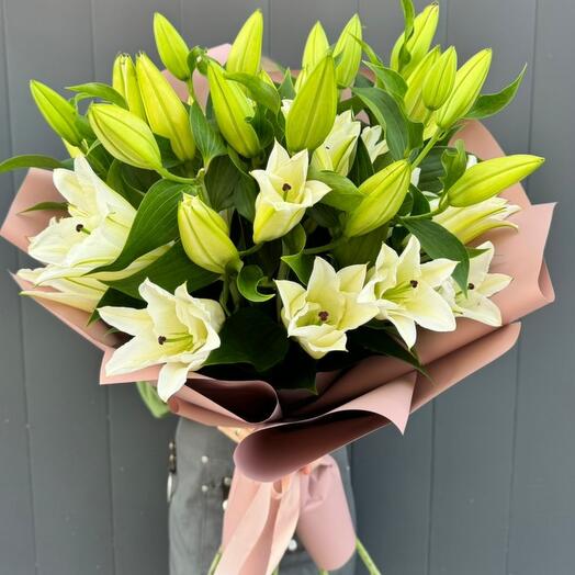 Моно букет ароматная Лилия