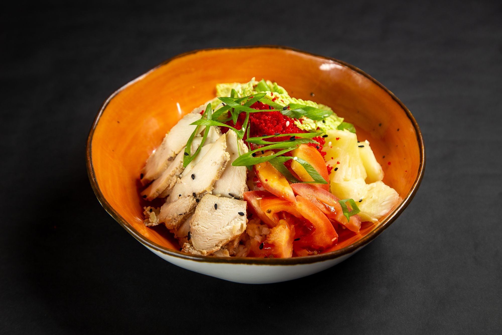 Поке с курочкой