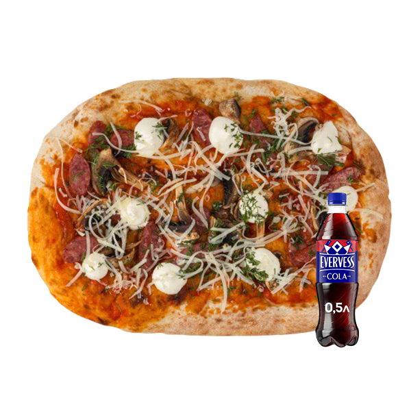 Римская пицца по-деревенски