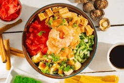 Поке с креветкой
