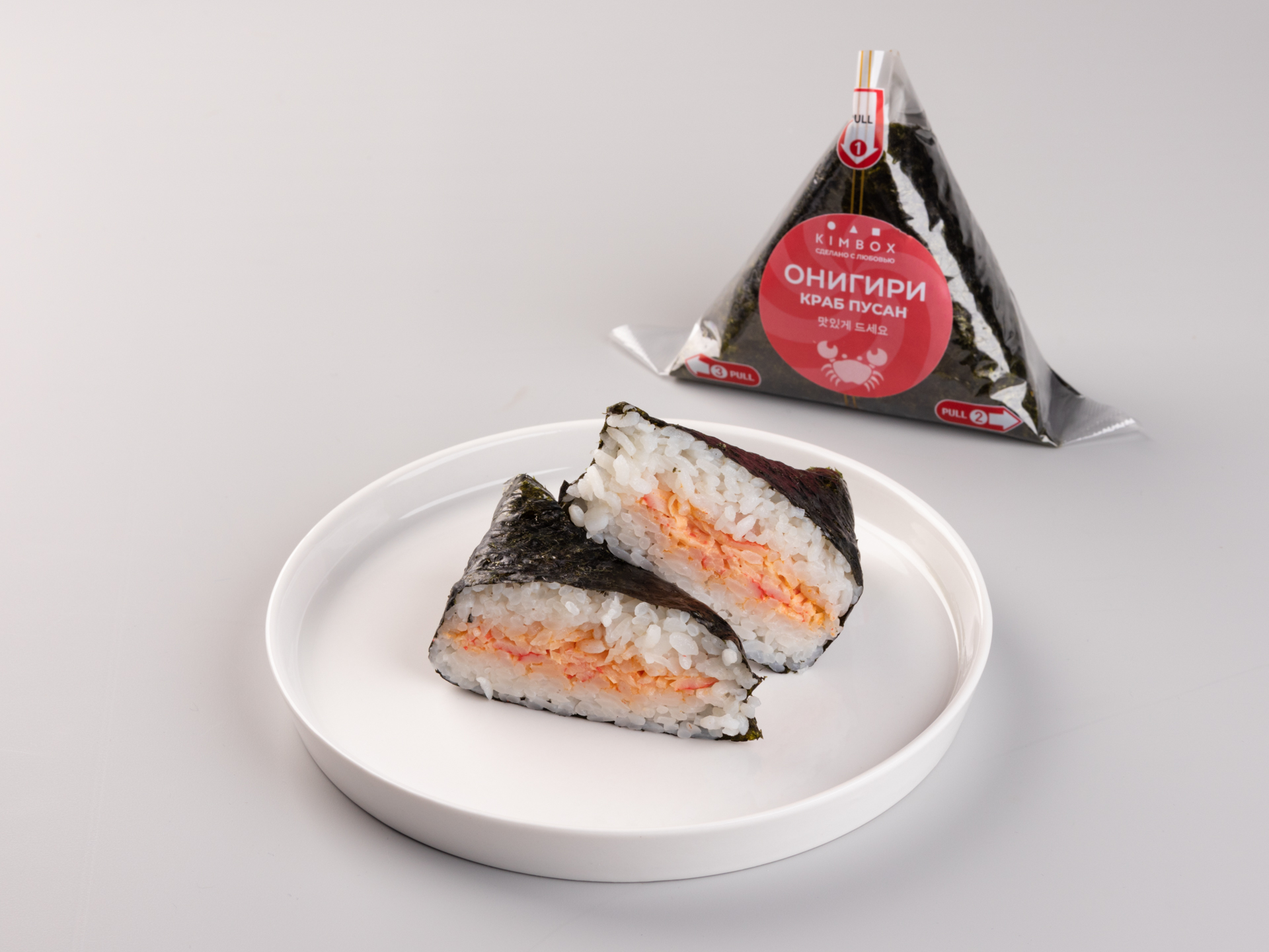 Онигири краб пусан