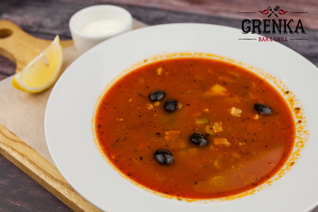 Солянка сборная мясная