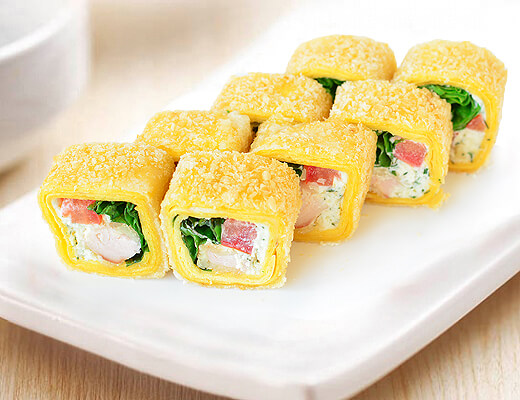 Тортилья жареная с курицей