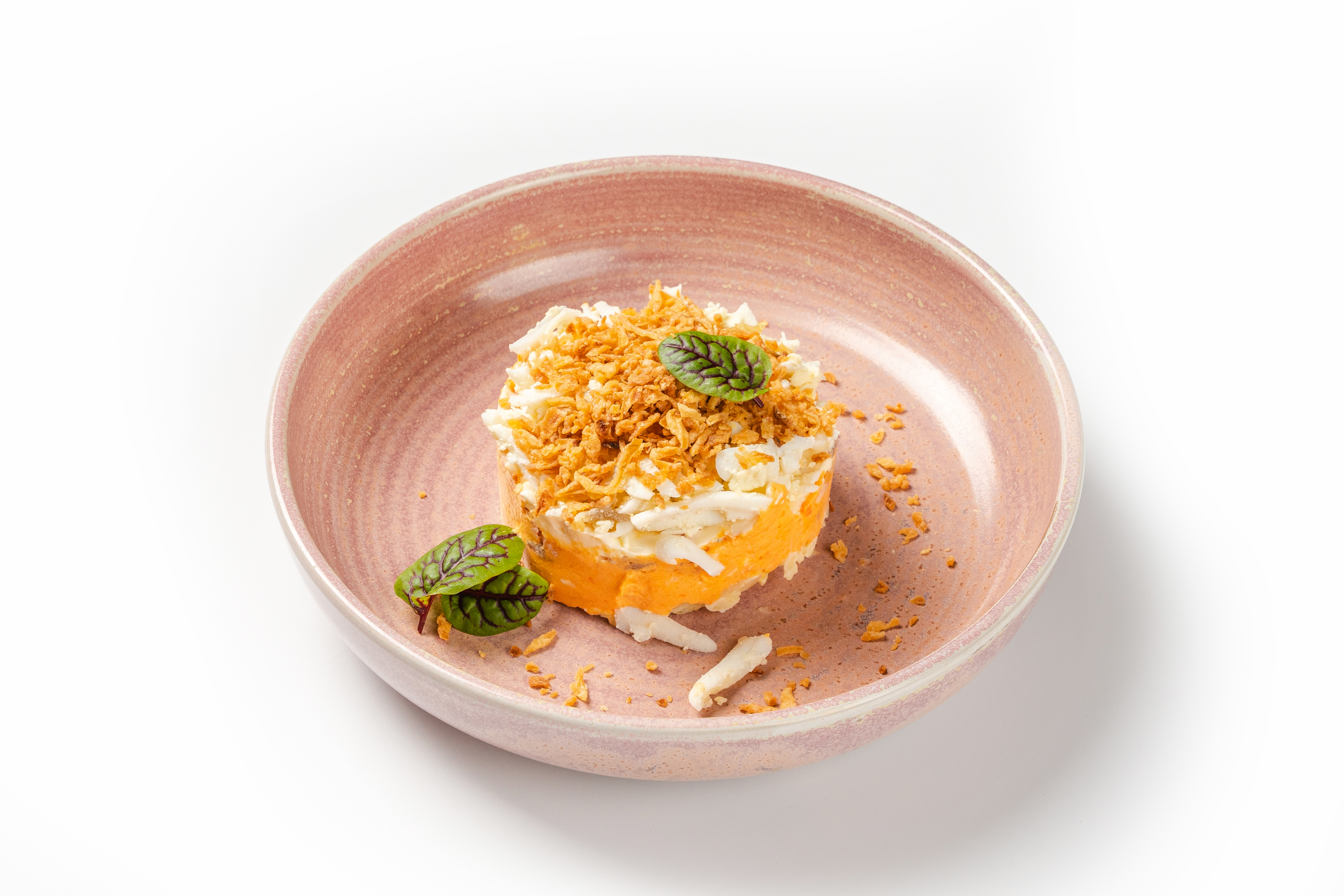 Мимоза с копченной кетой