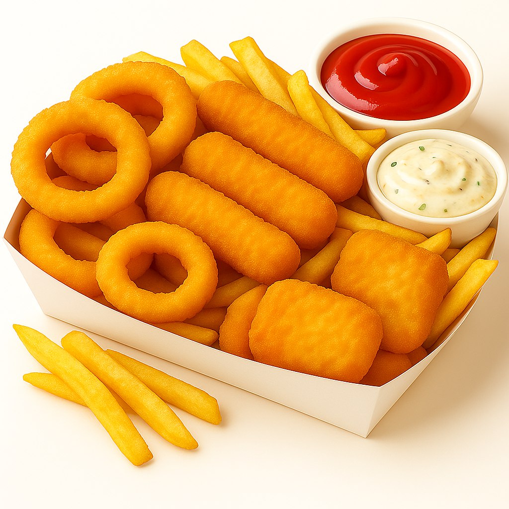 Комбо Фри : Хрустящий Разгул!