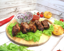 Шашлык из шейки свинины