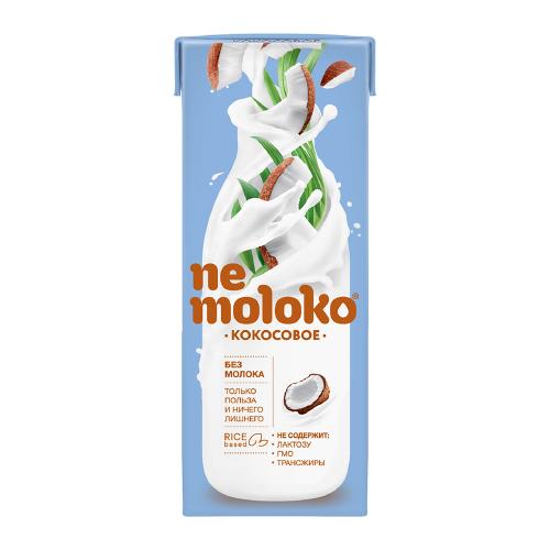 Напиток кокосовый безлактозный Nemoloko 200мл
