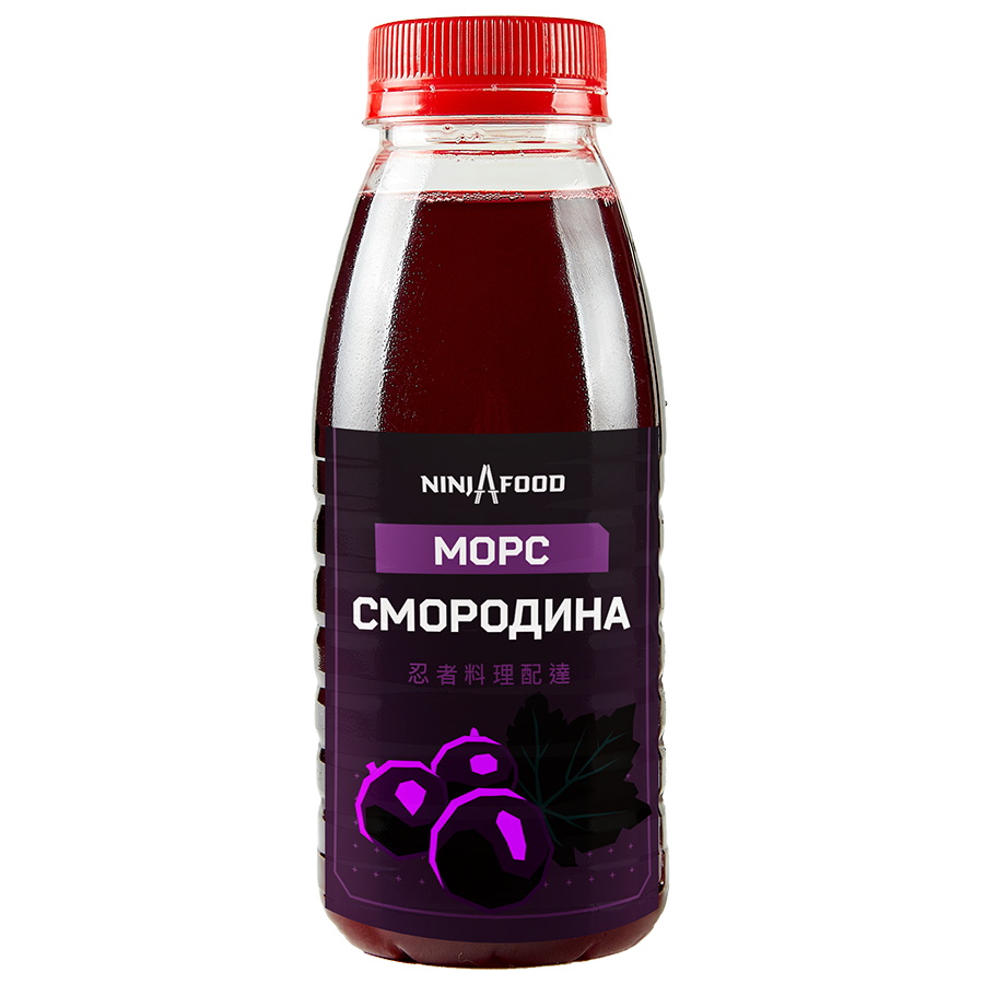 Морс смородиновый собственного приготовления