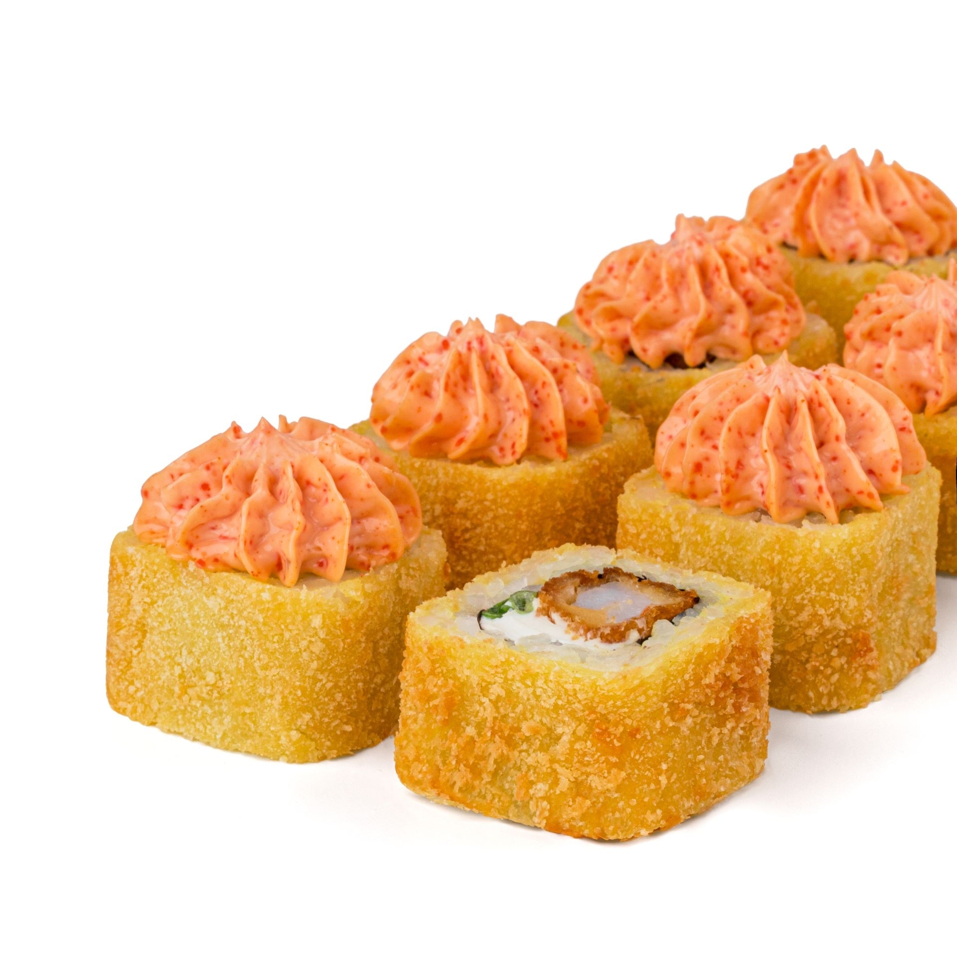 Лава темпура с креветкой