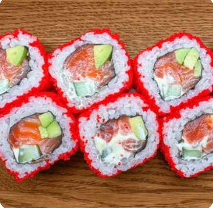 Калифорния с лососем