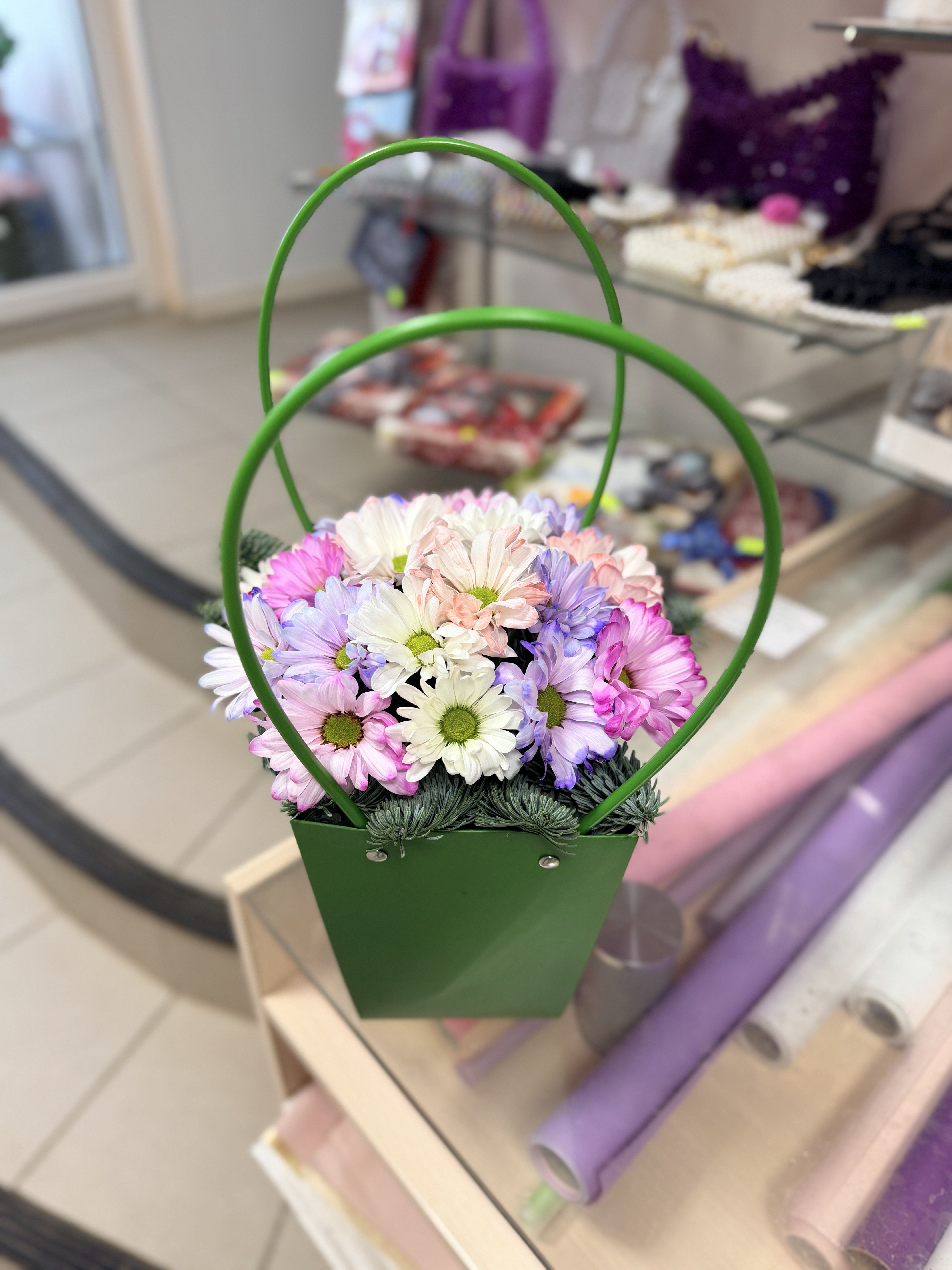 Новогодние цветы 