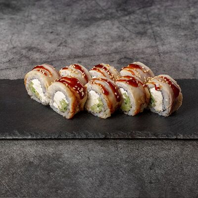 Ролл Филадельфия с угрём