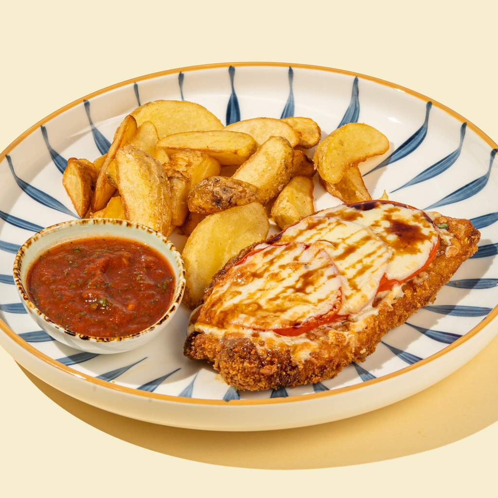 Отбивная по-милански