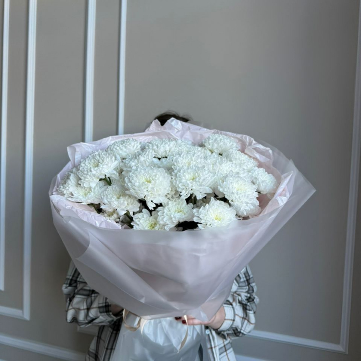 Букет из хризантем, 9 веточек (предзаказ)