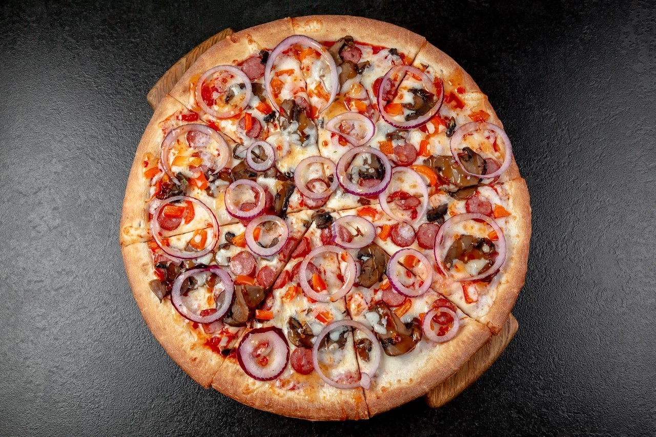 Пицца "Охотничья"  30 см