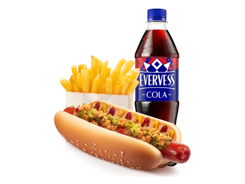 Хот-дог комбо Delivery