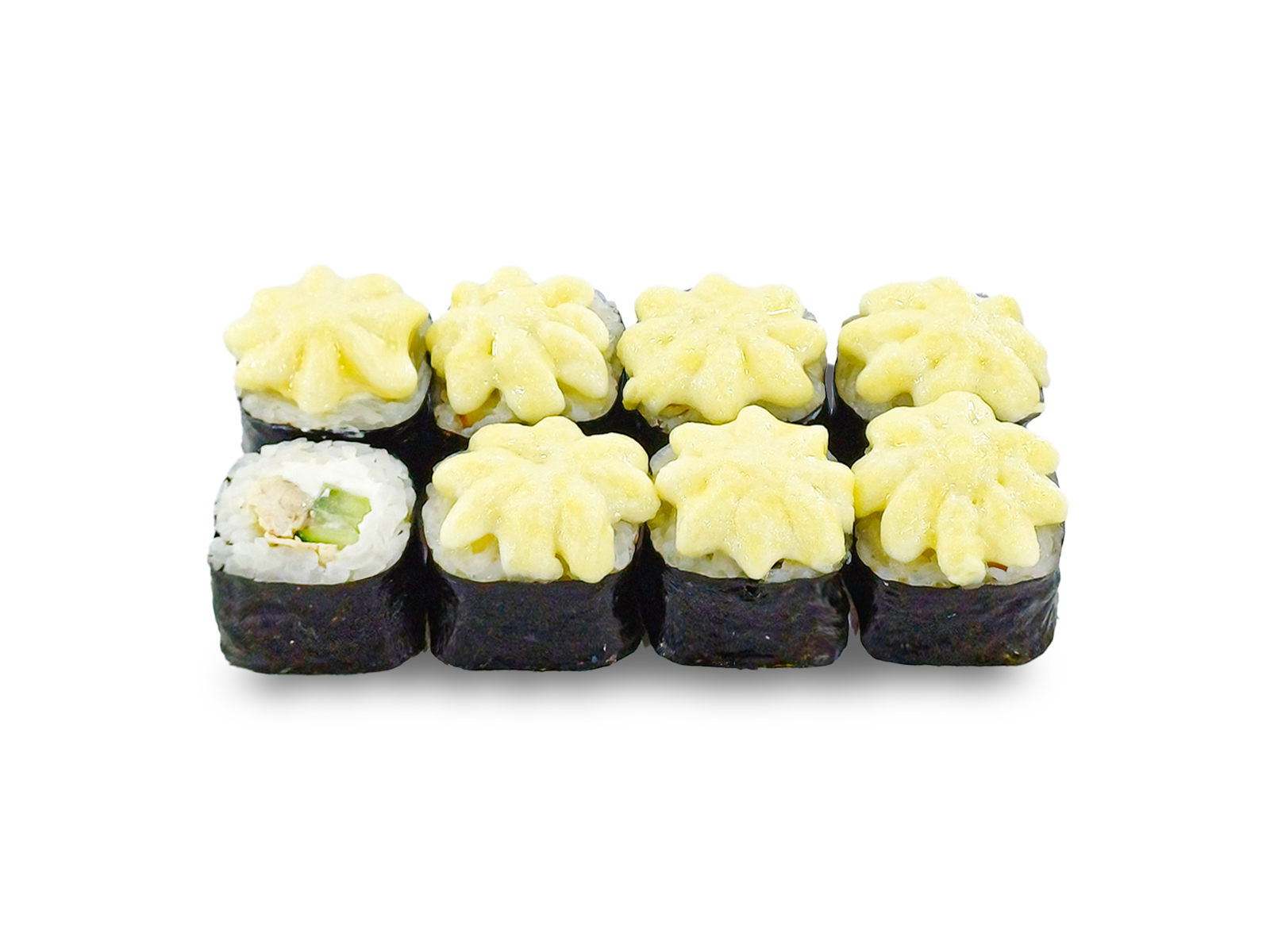 Запеченный ролл с курицей