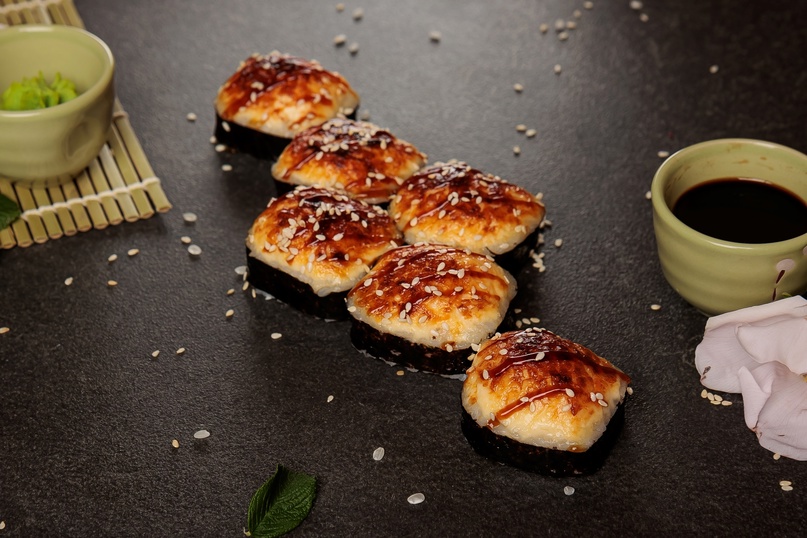 Запеченный сырный ролл с Курицей