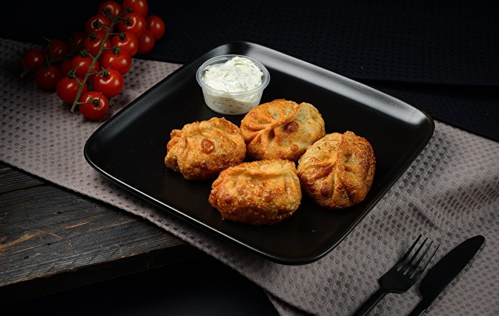 Манты жаренные