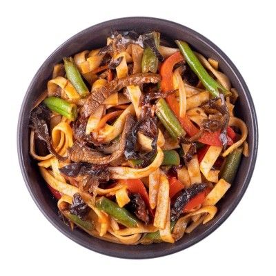 Удон с говядиной в соусе Кимчи