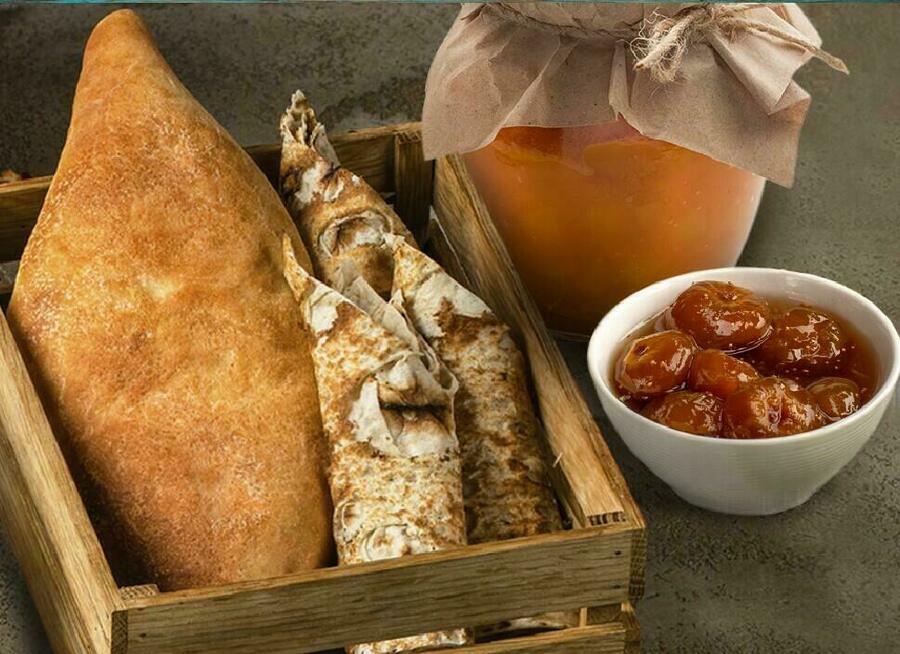СЕТ ВАРЕНЬЕ+ХЛЕБНАЯ КОРЗИНА