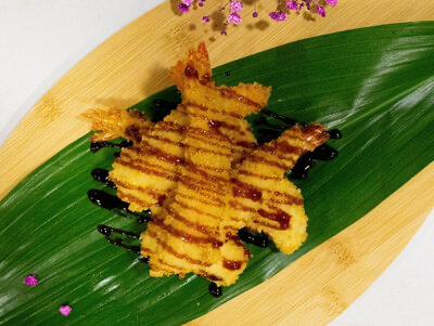 Креветки в кляре