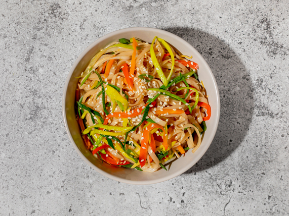 Удон с овощами