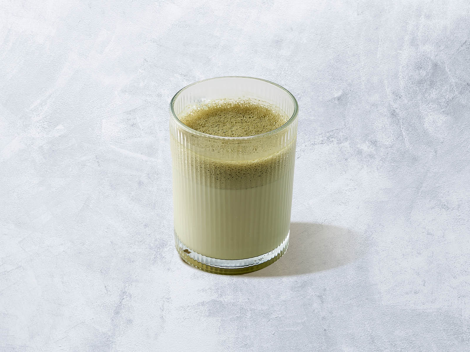 Латте матча зеленая.