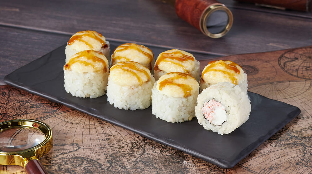 Ролл Охотский краб