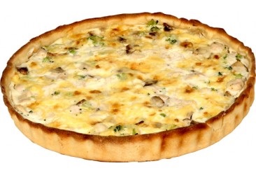 Пирог с филе курицы (открытый)