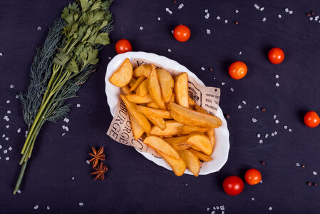 Картофель по-деревенски