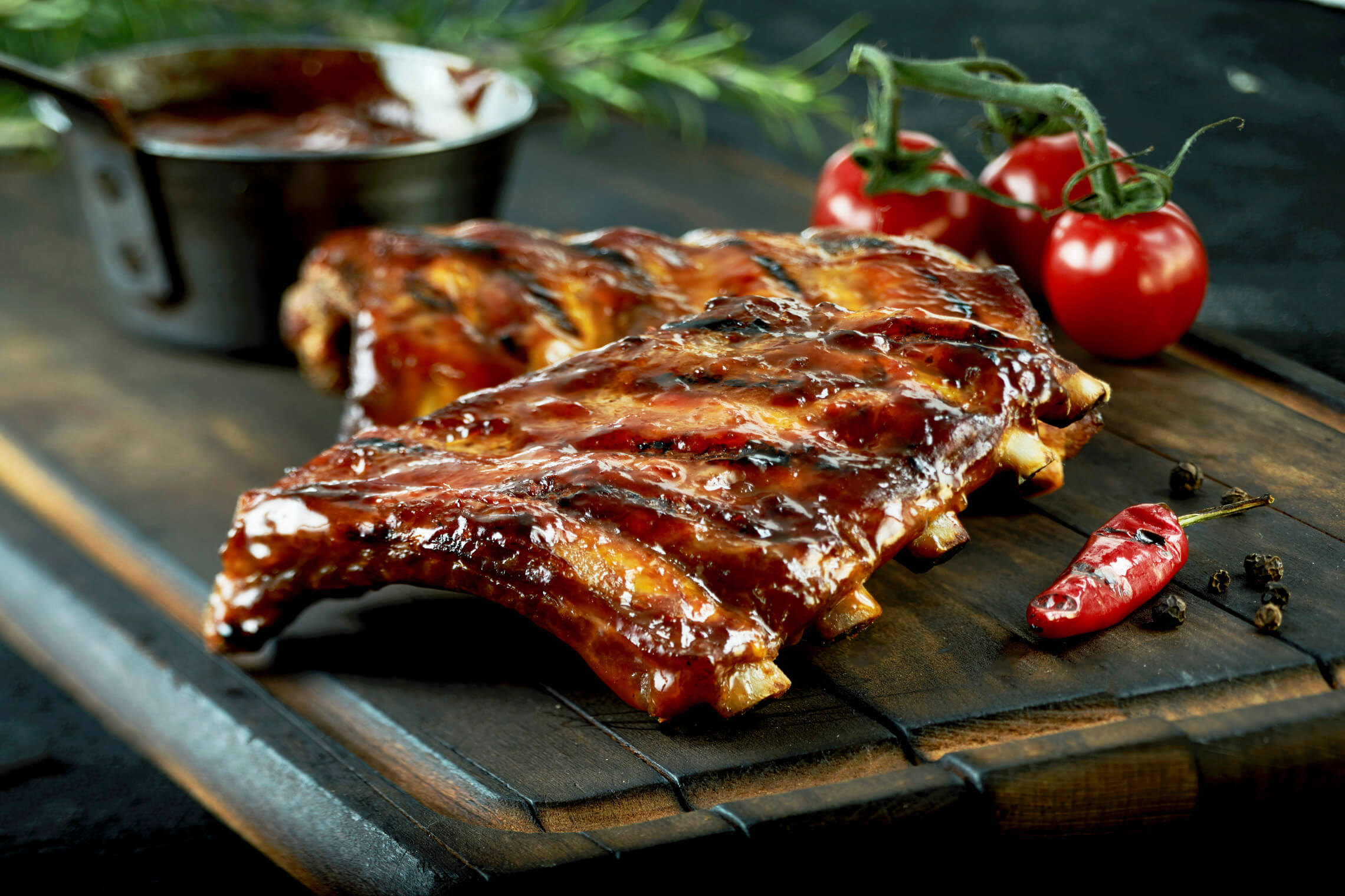 Свиные ребра (BBQ) барбекю 200гр