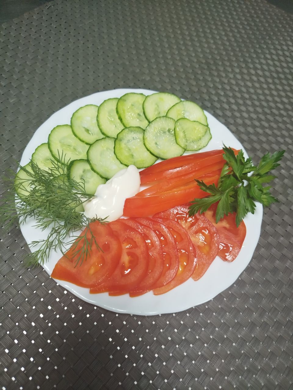 Нарезка овощная