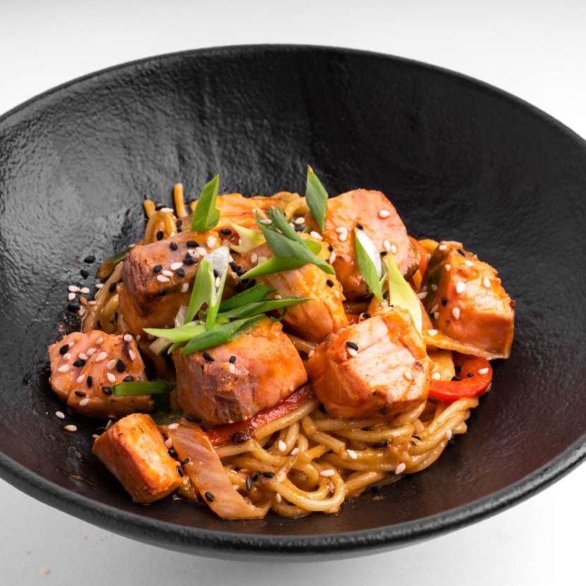 WOK рамен с курицей