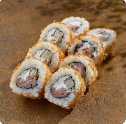 Ролл с беконом