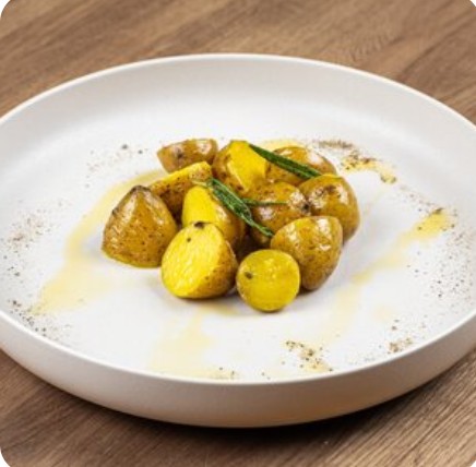 Мини-картофель с розмарином
