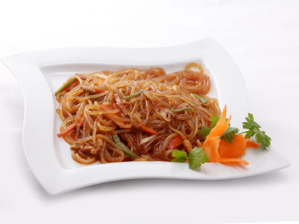 Крахмальная лапша с мясом