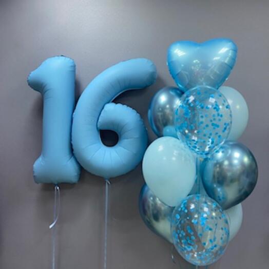 Шары на 16 лет